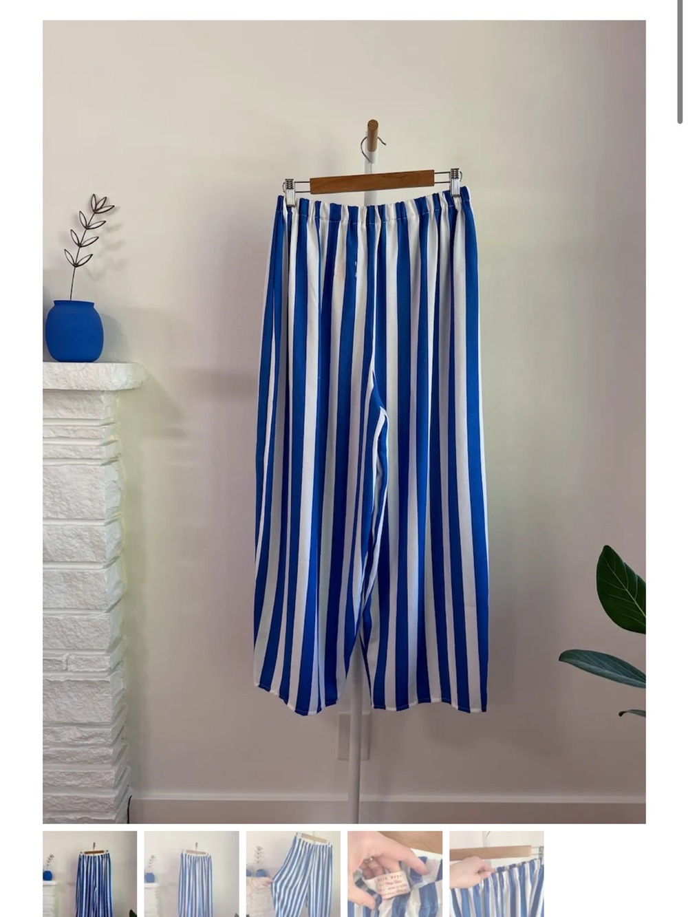 NWOT Maya Meyer limited edition striped pants